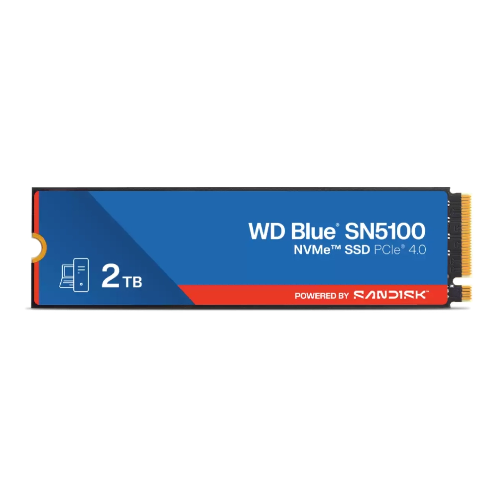 WD Internal SSD 2TB NVMe 2280 Blue (SN5100) view 2